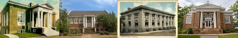 some of Georgia's Carnegie Libraries, past and present